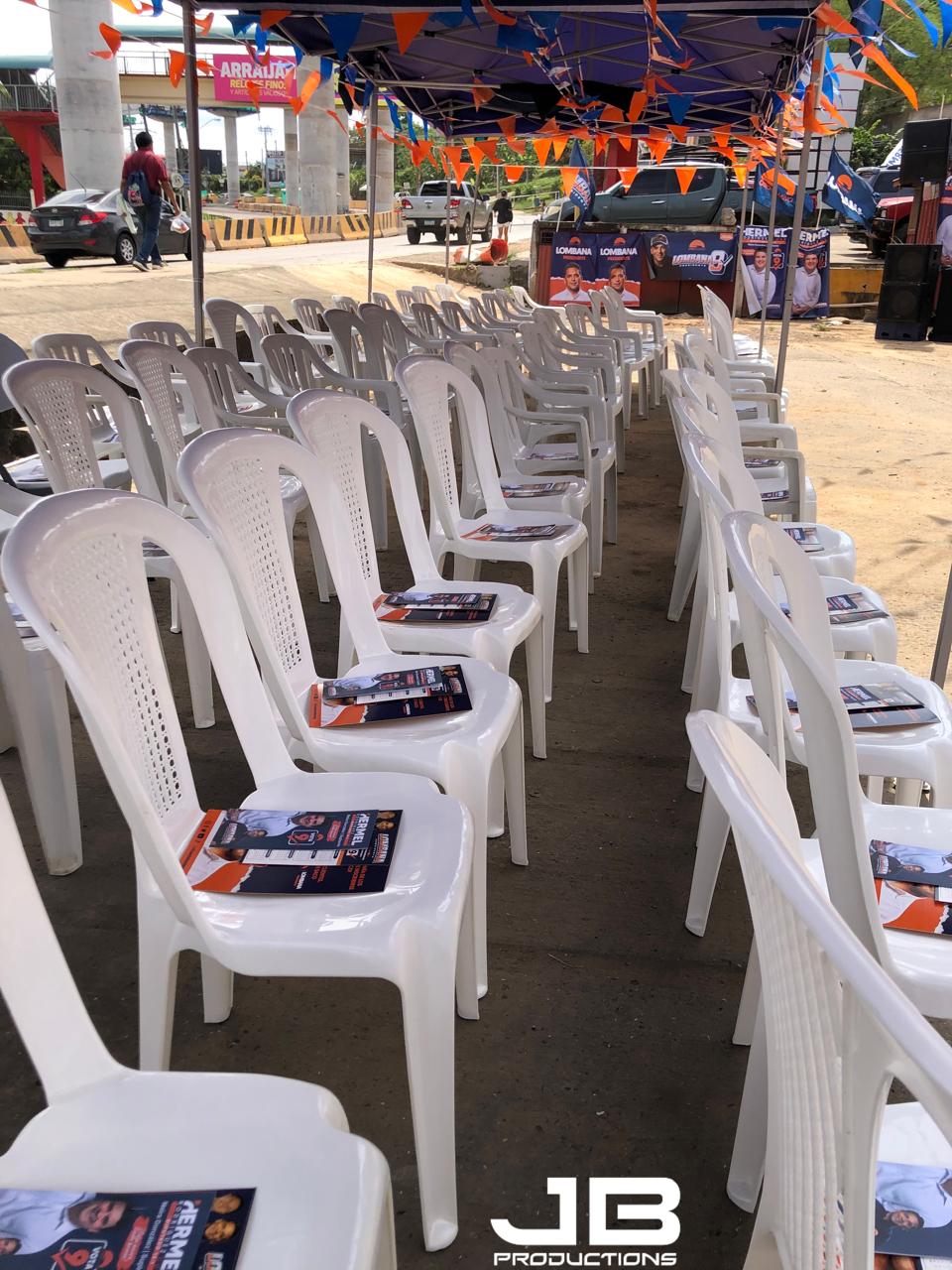 Alquiler de sillas para eventos y bodas en Panamá