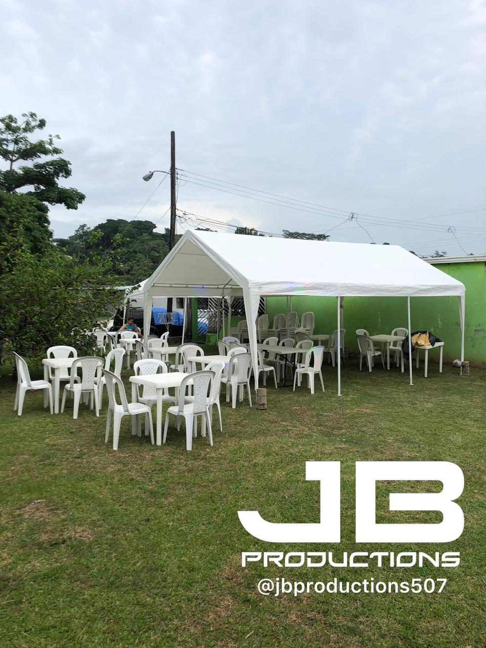 Alquiler de tolda blanca para eventos en Panamá